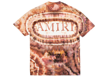 AMIRI Tie Dye Watercolor MA T-shirt Brown