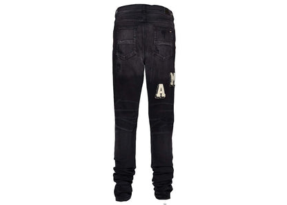 AMIRI Varsity Jean Faded Black