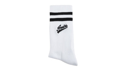 AMIRI Varsity Script Sock Black
