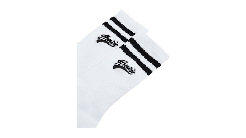 AMIRI Varsity Script Sock White
