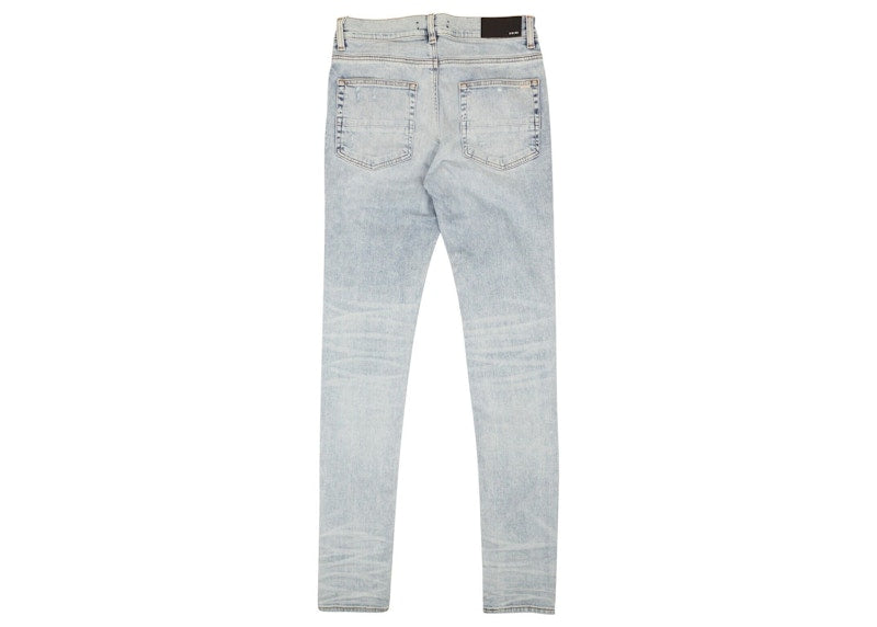 AMIRI Vintage MX1 Irridescent Skinny Jeans Blue