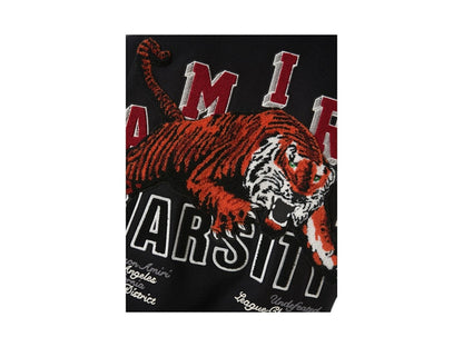 AMIRI Vintage Patch Varsity Jacket Black