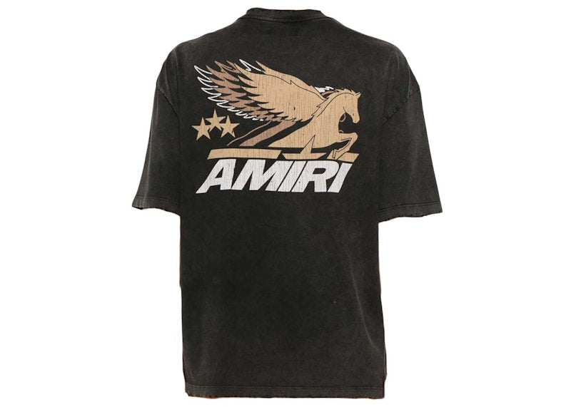 AMIRI Vintage Pegasus Tee Black