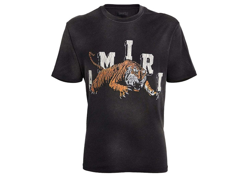 AMIRI Vintage Tiger Tee Black