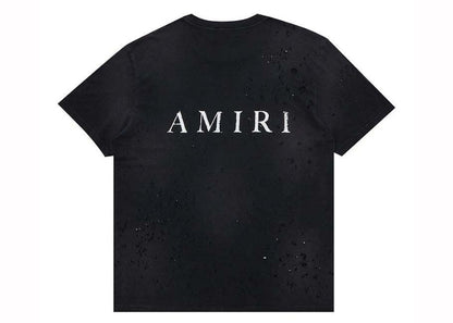 AMIRI Washed Shotgun Tee Black