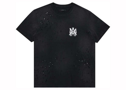 AMIRI Washed Shotgun Tee Black