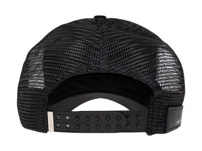 AMIRI Wolf Logo Trucker Hat Black