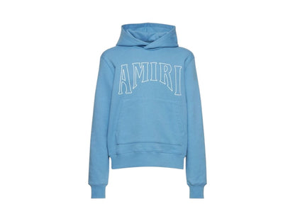 AMIRI Zoltar Logo Hoodie Blue