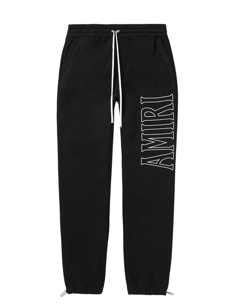AMIRI Zoltar Logo Sweatpants Black