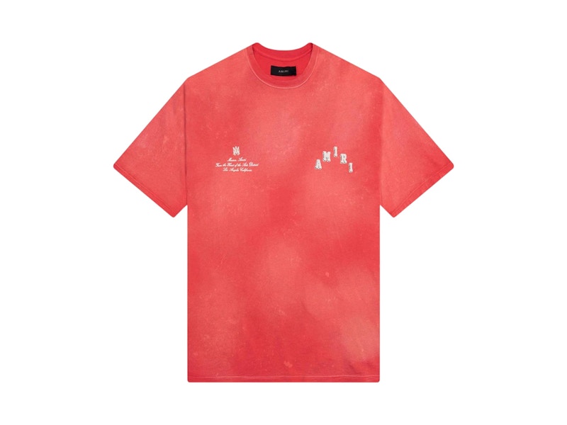 AMIRI Vintage Collegiate T-shirt Red