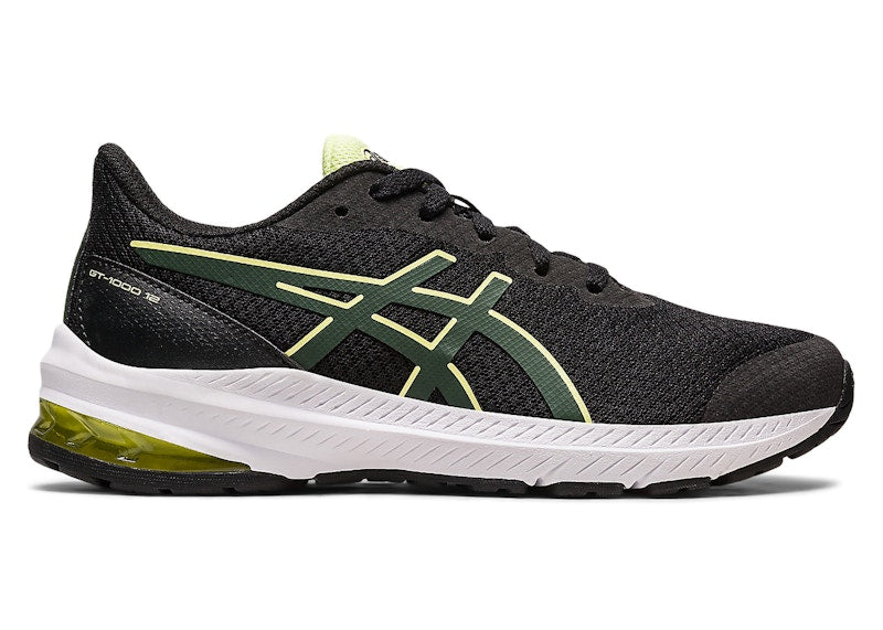 ASICS GT-1000 12 Black Rain Forest (GS)