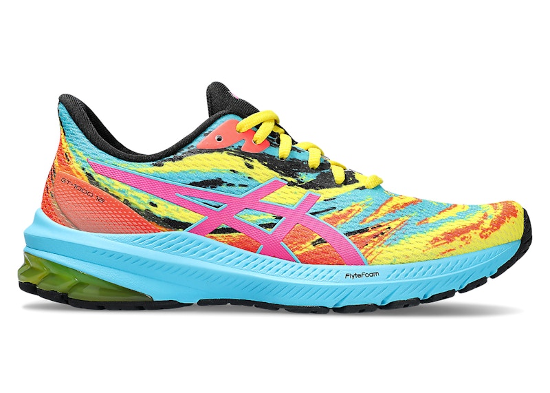 ASICS GT-1000 12 Vibrant Yellow Hot Pink (Women's)