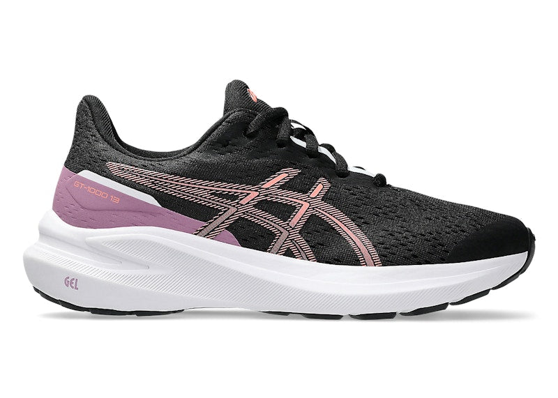 ASICS GT-1000 13 Black Sun Coral (GS)