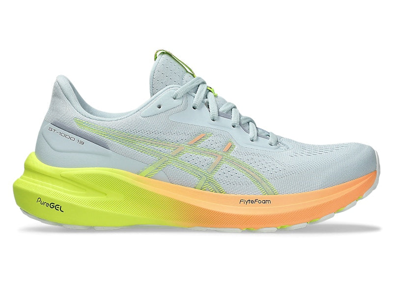 ASICS GT-1000 13 Paris Cool Grey Safety Yellow (Women's)