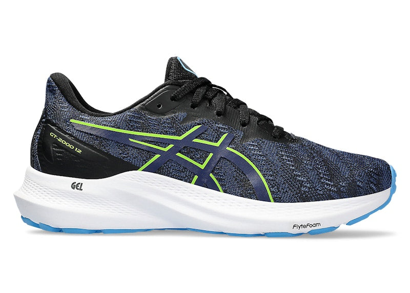 ASICS GT-2000 12 Black Blue Expanse (GS)