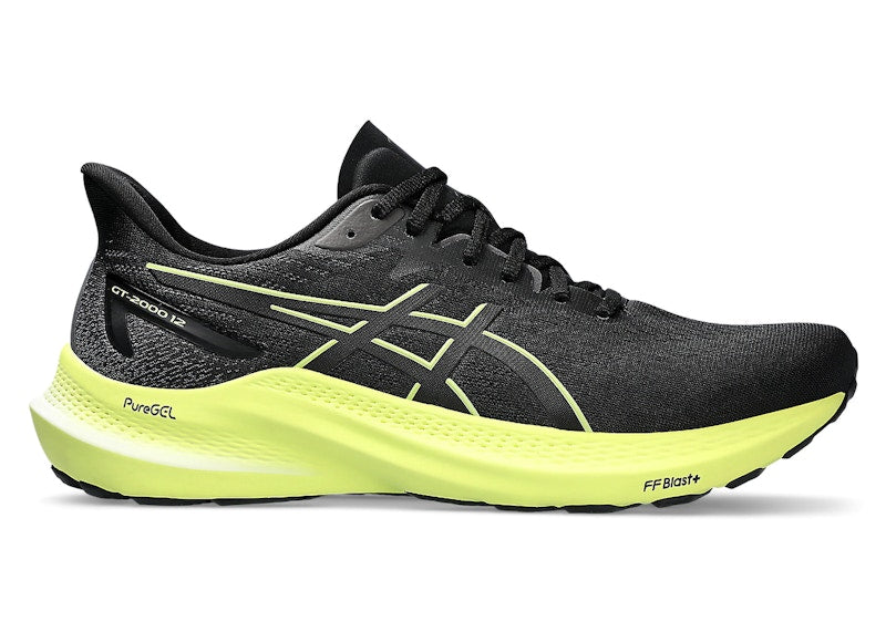 ASICS GT-2000 12 Black Glow Yellow