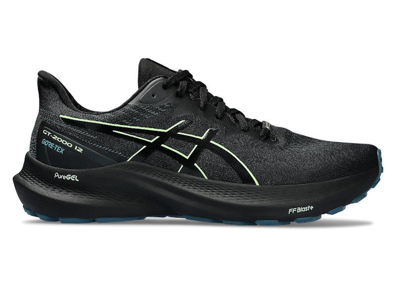 ASICS GT-2000 12 GTX Black Illuminate Green