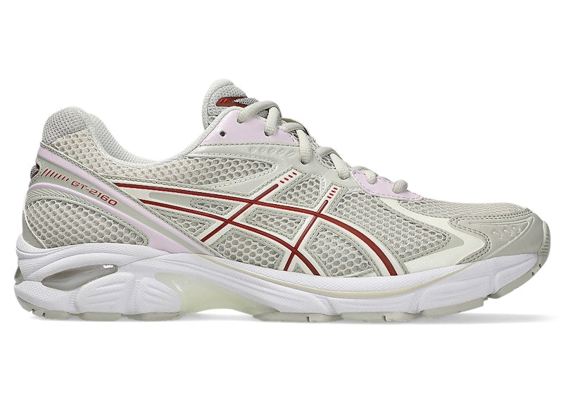 ASICS GT-2160 Smoke Grey Classic Red