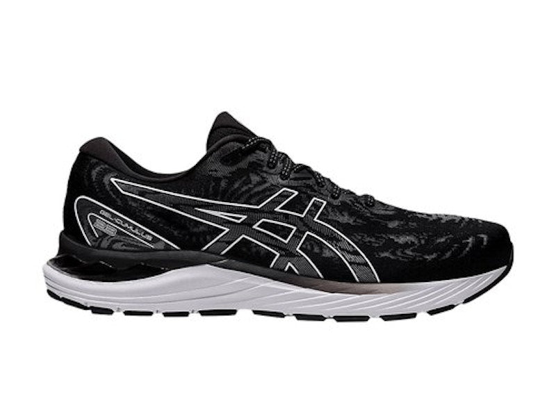 ASICS Gel-Cumulus 23 Black White (2E)