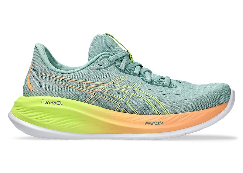ASICS Gel-Cumulus 26 Paris Light Celadon Safety Yellow (Women's)