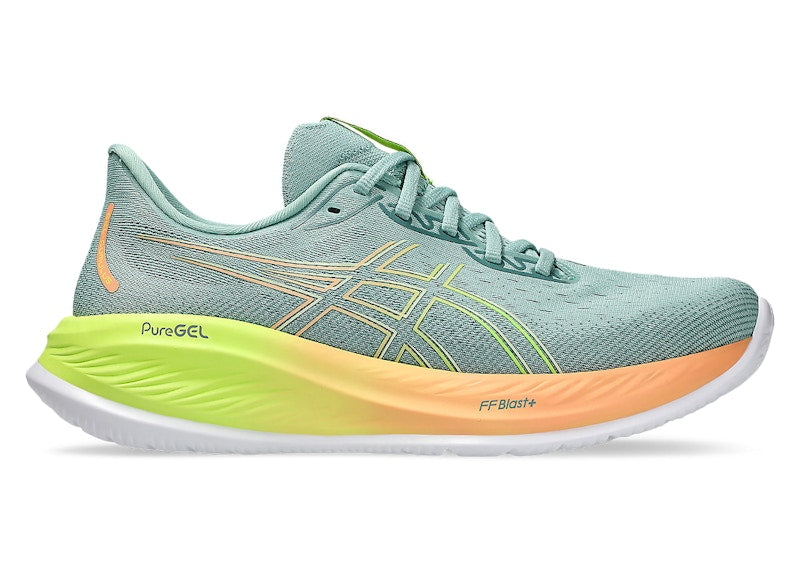 ASICS Gel-Cumulus 26 Paris Light Celadon Safety Yellow