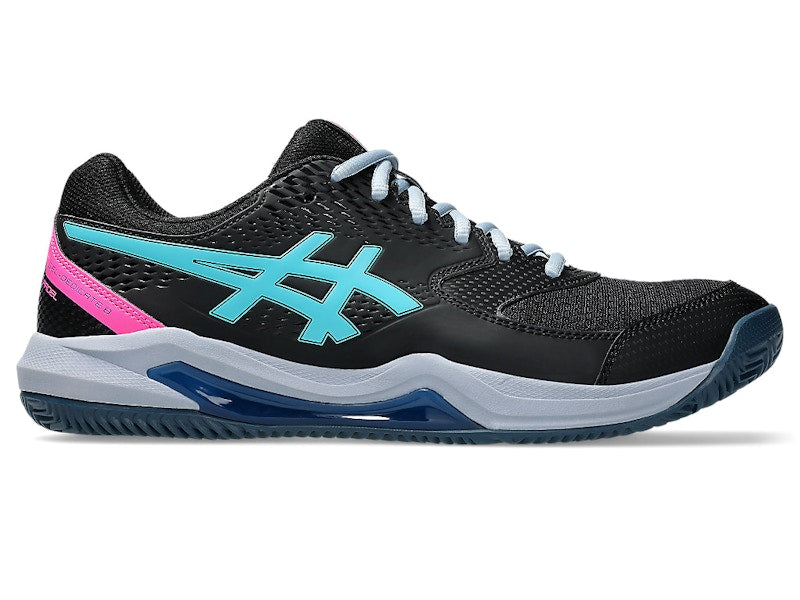ASICS Gel-Dedicate 8 Padel Black Energy Aqua
