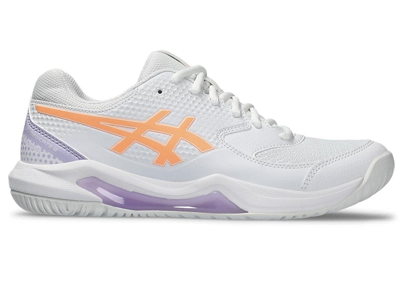 ASICS Gel-Dedicate 8 Pickleball White Bright Sunstone (Women's)