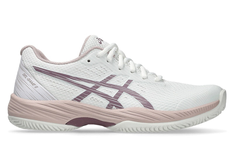 ASICS Gel-Game 9 Clay/OC White Dusty Mauve (Women's)