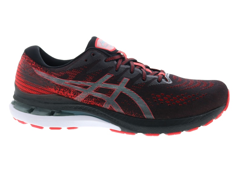 ASICS Gel-Kayano 28 Black Electric Red White
