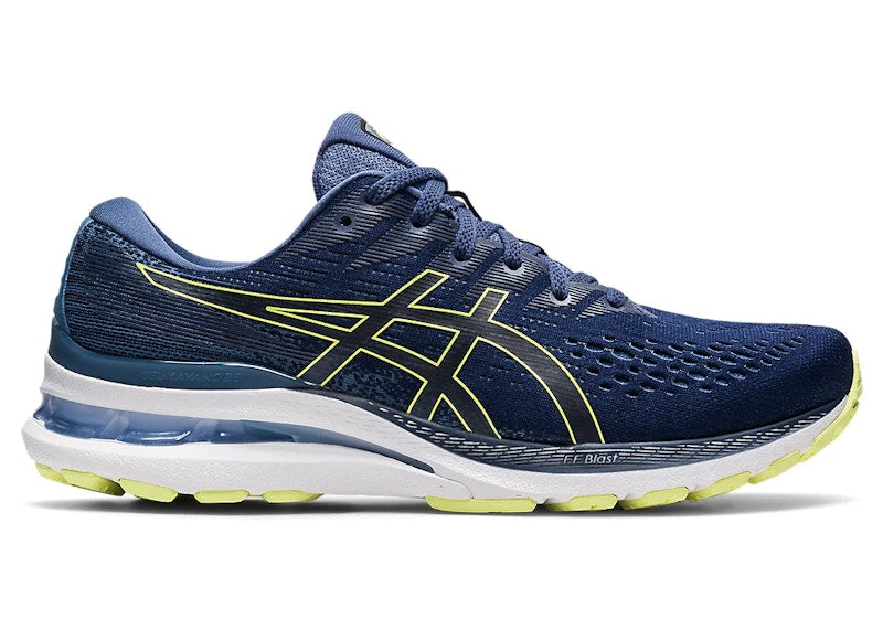 ASICS Gel-Kayano 28 Thunder Blue Glow Yellow