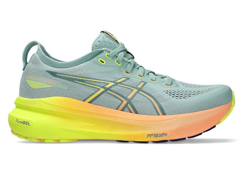 ASICS Gel-Kayano 31 Paris Light Celadon Safety Yellow (Women's)