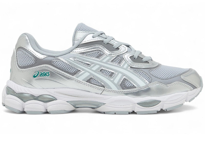 ASICS Gel-NYC Silver Piedmont Grey White Aqua