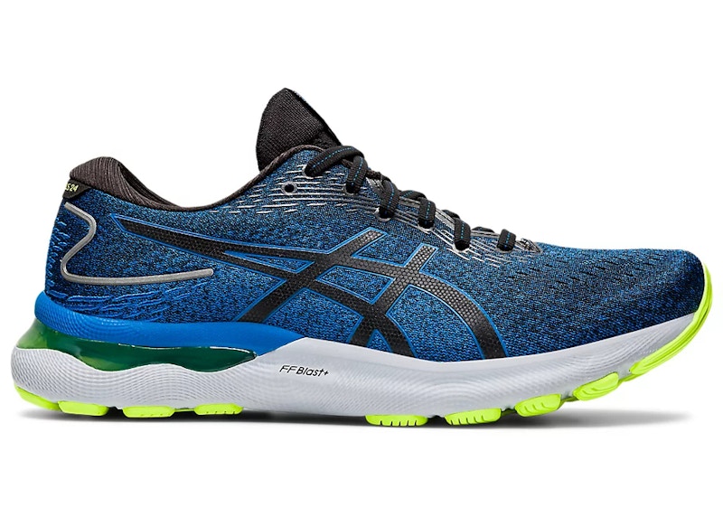 ASICS Gel-Nimbus 24 Black Blue Lake Drive