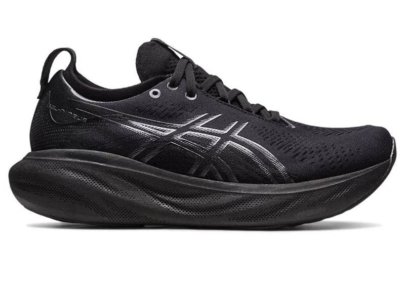ASICS Gel-Nimbus 25 Black Graphite Grey (Women's)