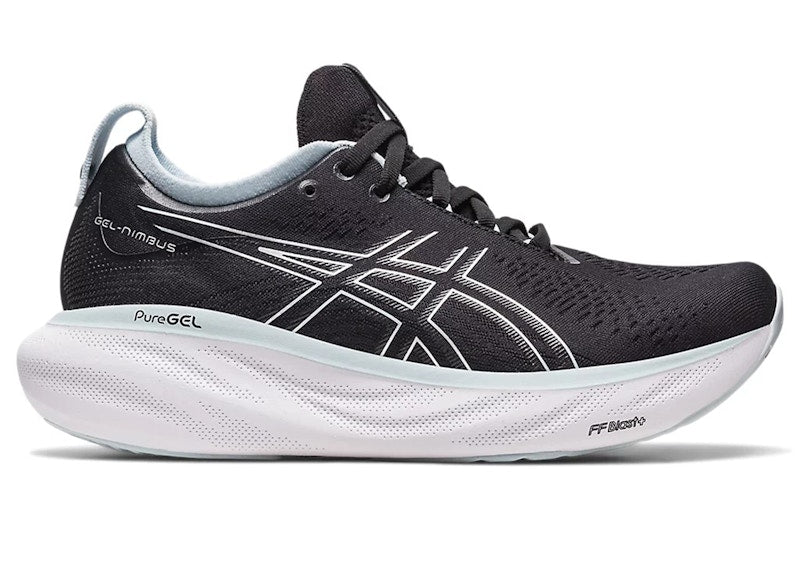 ASICS Gel-Nimbus 25 Black Reborn Blue (Women's)