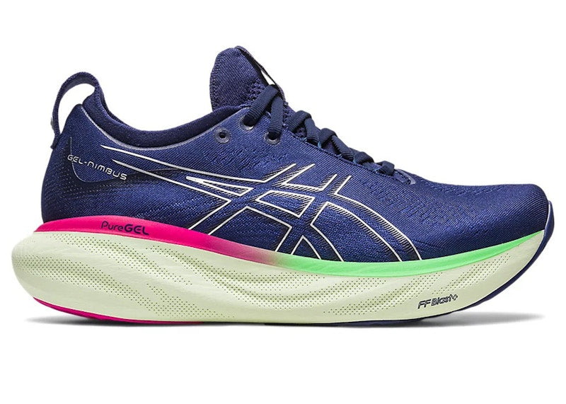 ASICS Gel-Nimbus 25 Indigo Blue Pure Silver (Women's)