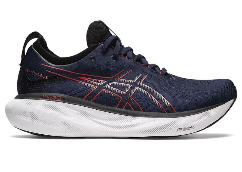 ASICS Gel-Nimbus 25 Midnight Electric Red