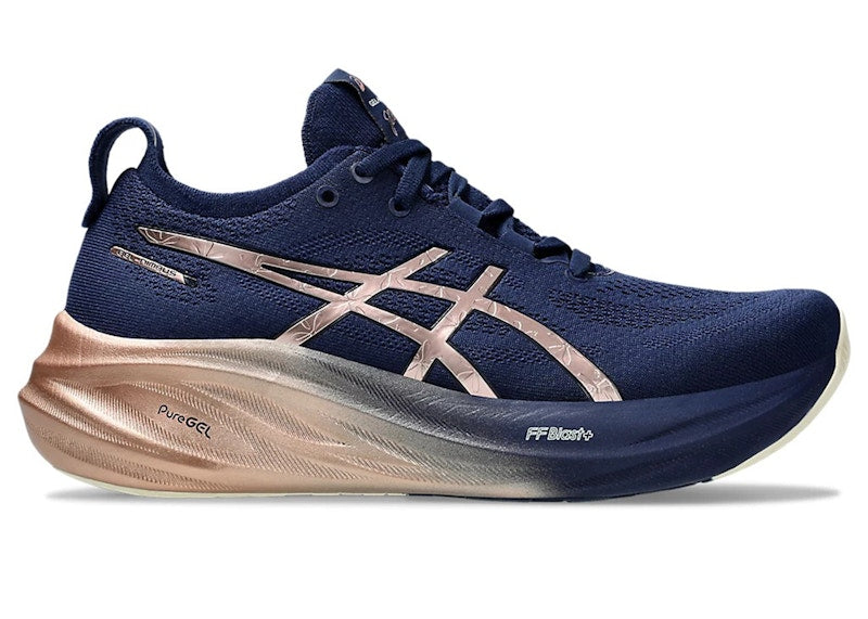 ASICS Gel-Nimbus 26 Platinum Blue Expanse Rose Gold (Women's)