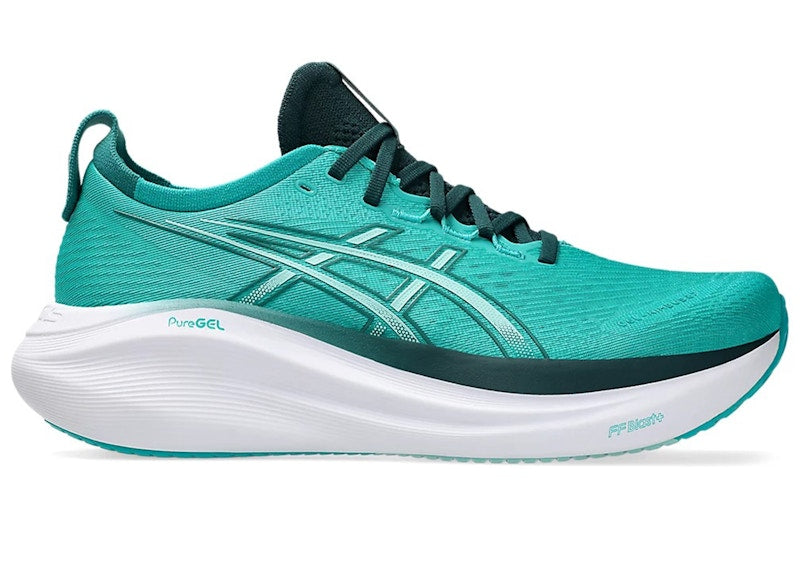 ASICS Gel-Nimbus 27 Wave Teal Saxon Green