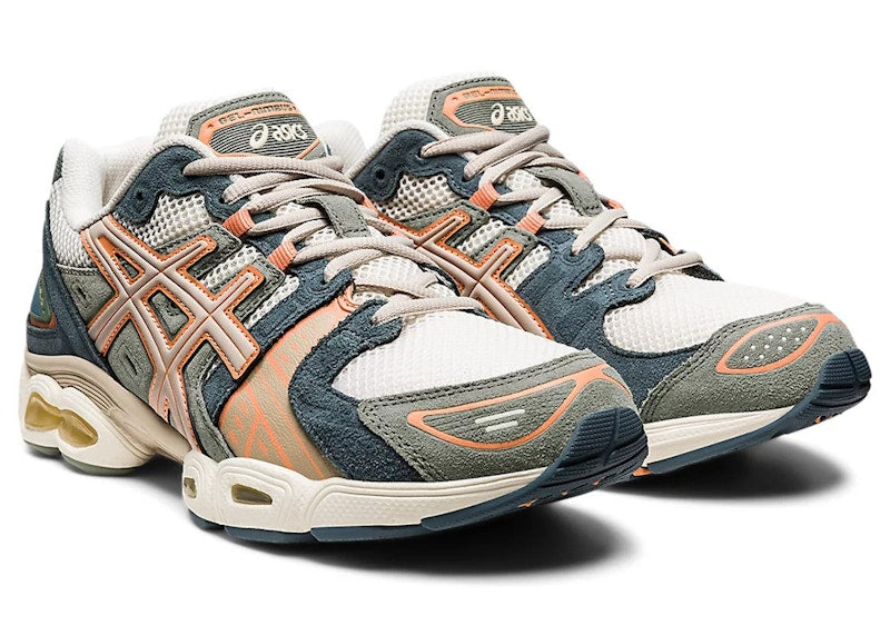 ASICS Gel-Nimbus 9 Cream Green Orange