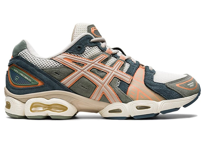 ASICS Gel-Nimbus 9 Cream Green Orange