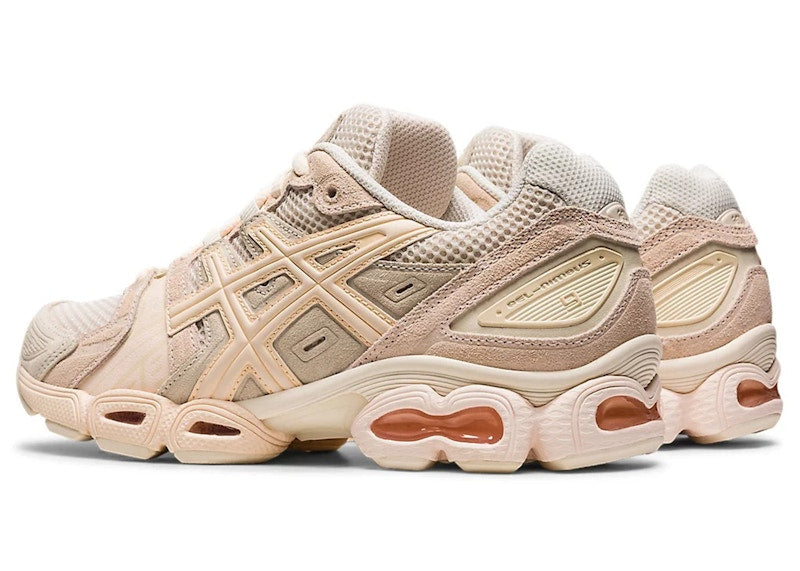 ASICS Gel-Nimbus 9 Oatmeal White Peach (Women's)