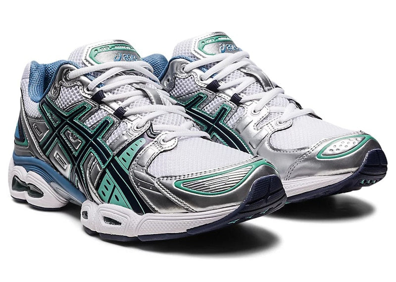 ASICS Gel-Nimbus 9 White Mint Steel Blue