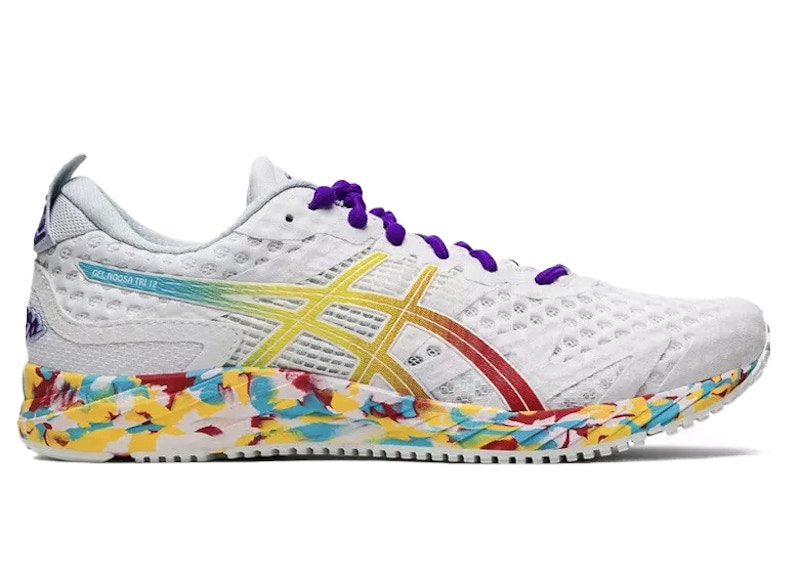 ASICS Gel-Noosa Tri 12 White Classic Red (Women's)