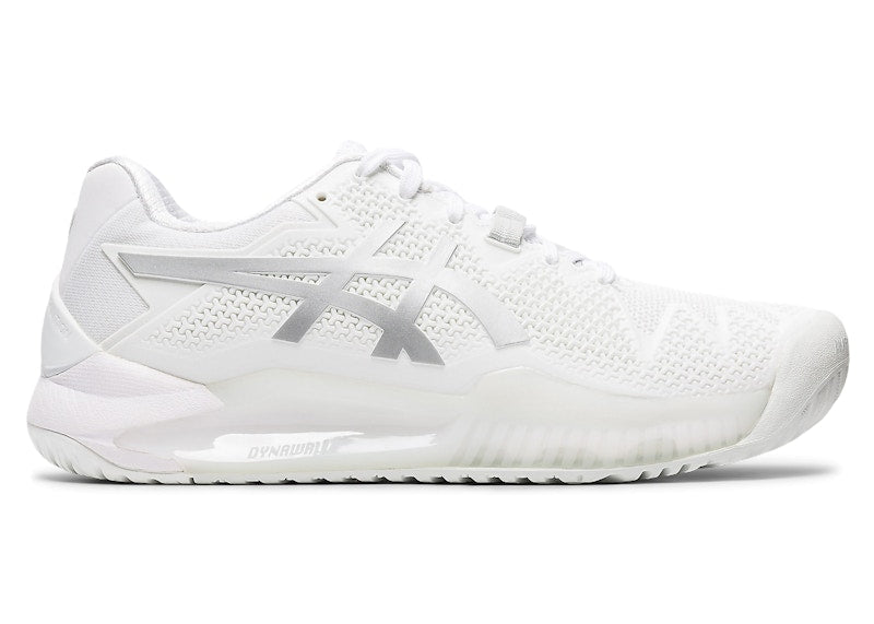 ASICS Gel-Resolution 8 White Pure Silver (Women's)