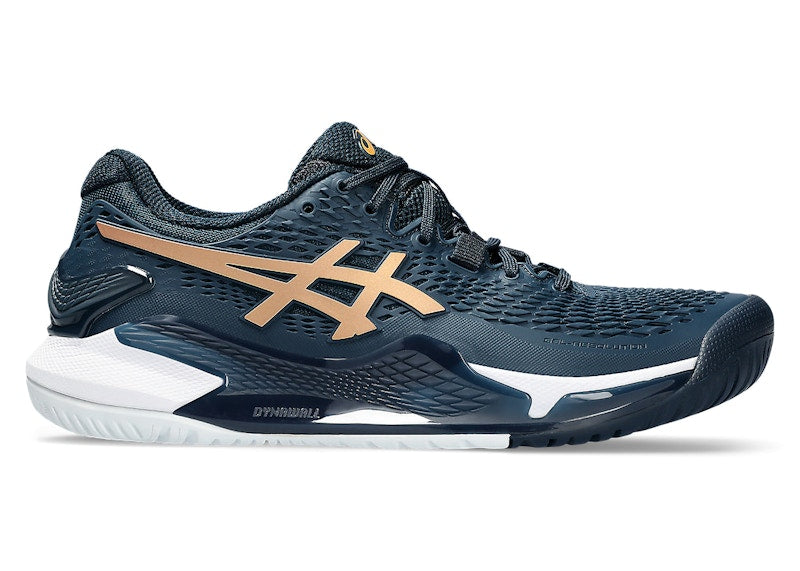 ASICS Gel-Resolution 9 French Blue Pure Gold (Women's)