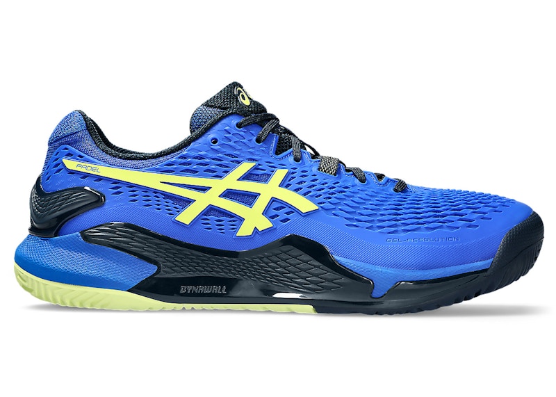 ASICS Gel-Resolution 9 Padel Illusion Blue Glow Yellow