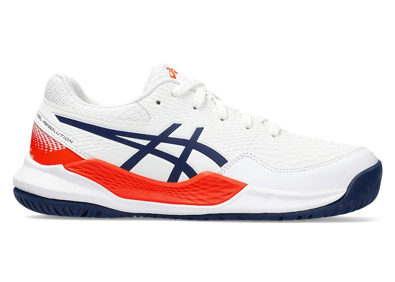 ASICS Gel-Resolution 9 White Blue Expanse (GS)