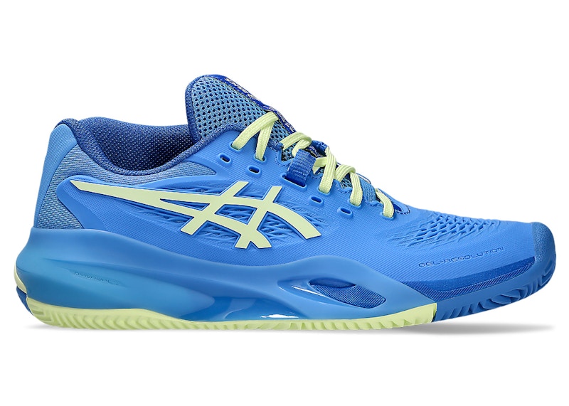ASICS Gel-Resolution X Clay Blue Coast Huddle Yellow (Women's)