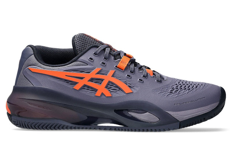 ASICS Gel-Resolution X Clay Greyish Purple Nova Orange